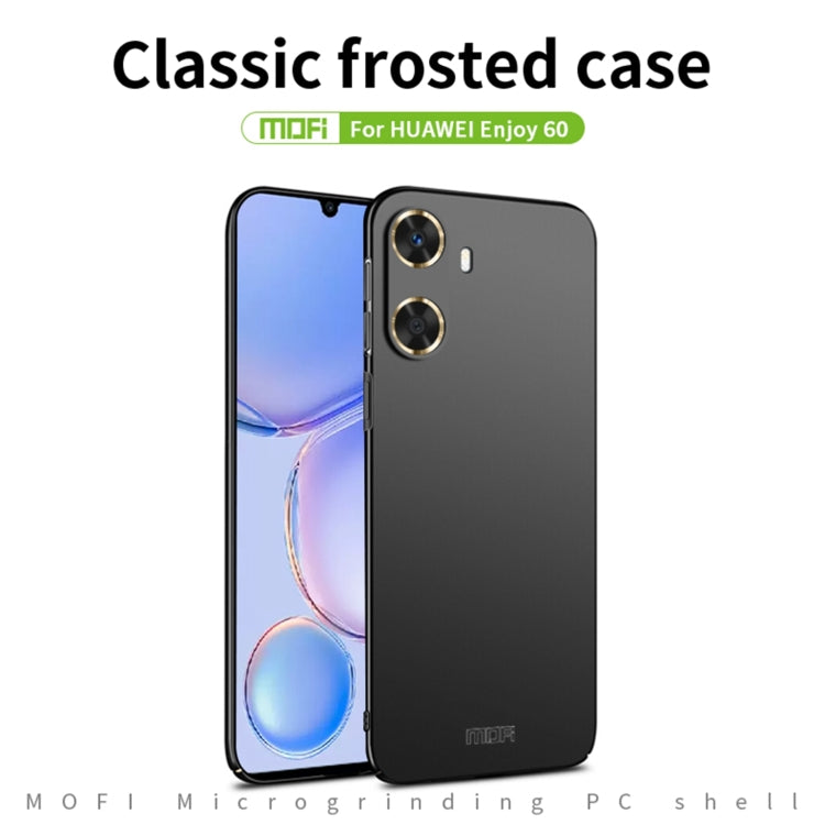 For Huawei Enjoy 60 MOFI Micro-Frosted PC Ultra-thin Hard Phone Case(Red) - Huawei Cases by MOFI | Online Shopping South Africa | PMC Jewellery