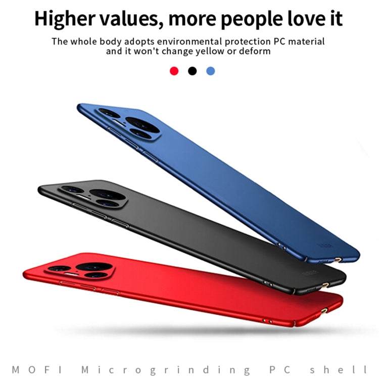 For Huawei Pura 70 Pro MOFI Micro-Frosted PC Ultra-thin Hard Phone Case(Red) - free shipping - PMC Jewellery - Order now!