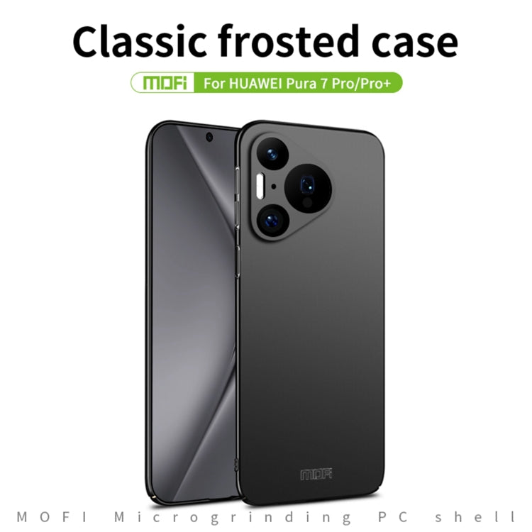 For Huawei Pura 70 Pro MOFI Micro-Frosted PC Ultra-thin Hard Phone Case(Red) - Huawei Cases by MOFI | Online Shopping South Africa | PMC Jewellery | Buy Now Pay Later Mobicred