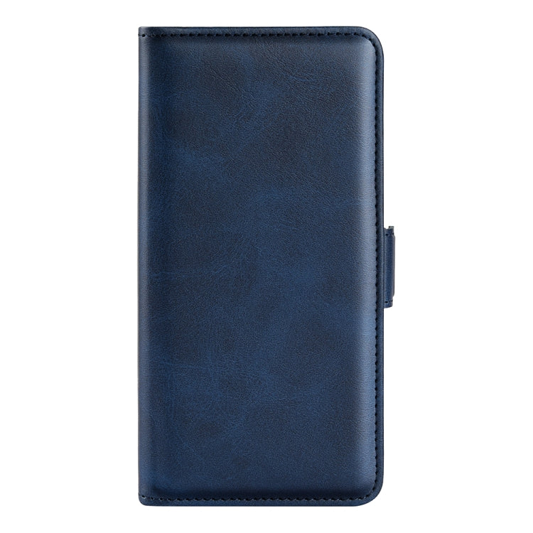 For Motorola Moto G Power 5G 2024 Dual-side Magnetic Buckle Horizontal Flip Leather Phone Case(Dark Blue) - Motorola Cases by PMC Jewellery | Online Shopping South Africa | PMC Jewellery | Buy Now Pay Later Mobicred