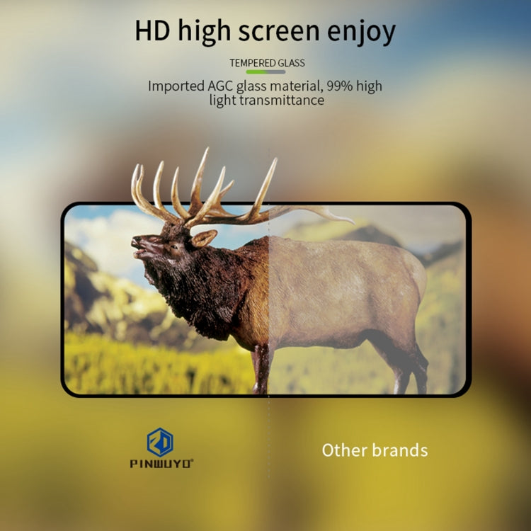 For Google Pixel 9 Pro XL PINWUYO 9H 2.5D Full Screen Tempered Glass Film(Black) - Google Tempered Glass by PINWUYO | Online Shopping South Africa | PMC TechLife | Buy Now Pay Later Mobicred