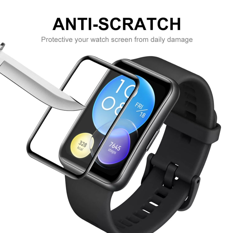 For Huawei Watch Fit Special Edition 2pcs ENKAY 3D Full Coverage Soft PC Edge PMMA HD Screen Film - free shipping - PMC TechLife - Order now!
