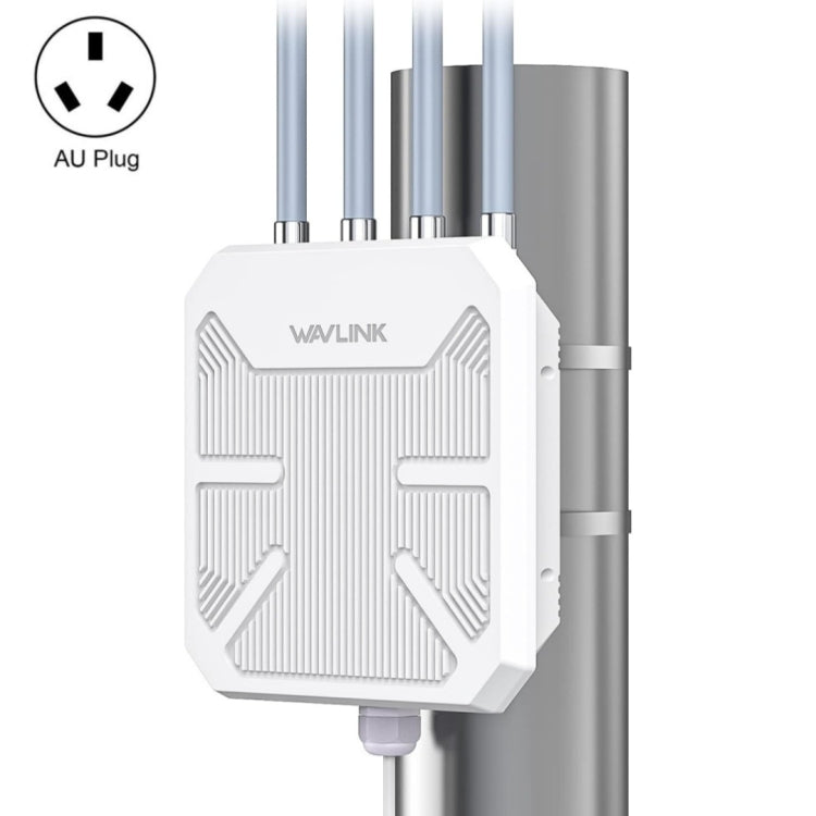 WAVLINK WN573HX1 WiFi 6 AX1800 IP67 Waterproof Outdoor Dual Band Wireless WiFi Routers, Plug:AU Plug - Wireless Routers by WAVLINK | Online Shopping South Africa | PMC Jewellery