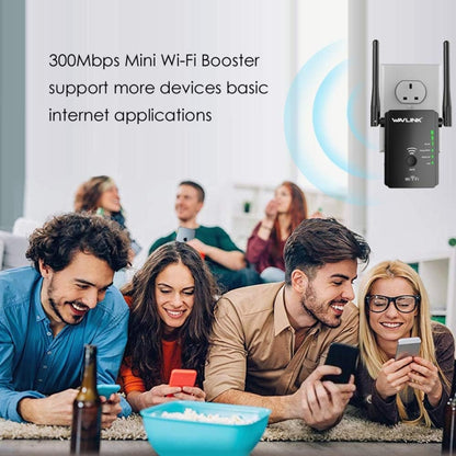 Wavlink WN578R2 With 2 External Antennas N300 Wireless AP/Range Extender/Router, Plug:AU Plug - Wireless Routers by WAVLINK | Online Shopping South Africa | PMC Jewellery | Buy Now Pay Later Mobicred