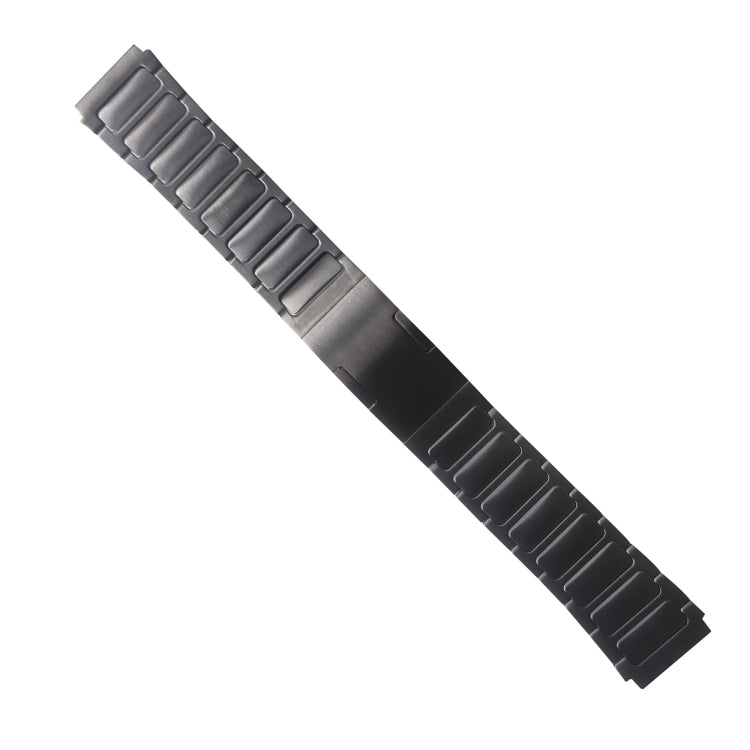 For Amazfit GTR 3 22mm I-Shaped Titanium Alloy Watch Band(Grey) - Watch Bands by PMC TechLife | Online Shopping South Africa | PMC TechLife