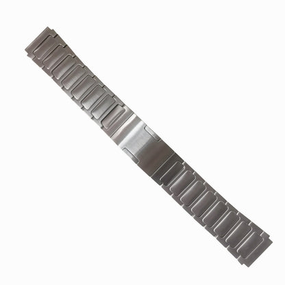 For Xiaomi Haylou RT2 LS10 22mm I-Shaped Titanium Alloy Watch Band(Sliver) - Watch Bands by PMC Jewellery | Online Shopping South Africa | PMC Jewellery