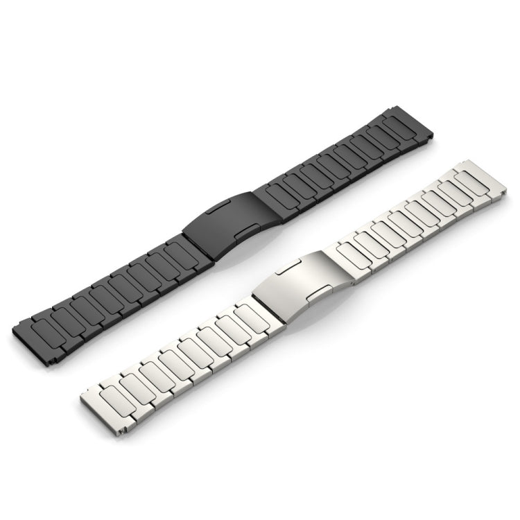 For Huawei Watch 3 Pro 22mm I-Shaped Titanium Alloy Watch Band(Grey) - Watch Bands by PMC TechLife | Online Shopping South Africa | PMC TechLife