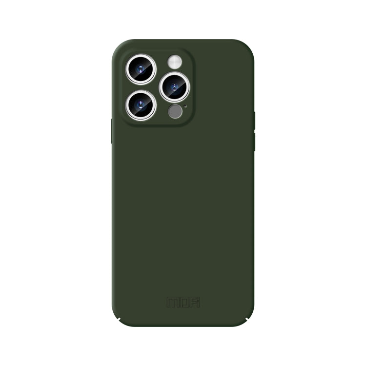 For iPhone 14 Pro Max MOFI Qin Series Skin Feel All-inclusive PC Phone Case(Green) - iPhone 14 Pro Max Cases by MOFI | Online Shopping South Africa | PMC Jewellery