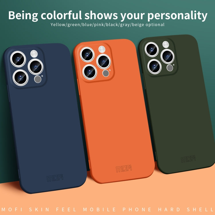 For iPhone 14 Pro Max MOFI Qin Series Skin Feel All-inclusive PC Phone Case(Green) - iPhone 14 Pro Max Cases by MOFI | Online Shopping South Africa | PMC TechLife | Buy Now Pay Later Mobicred