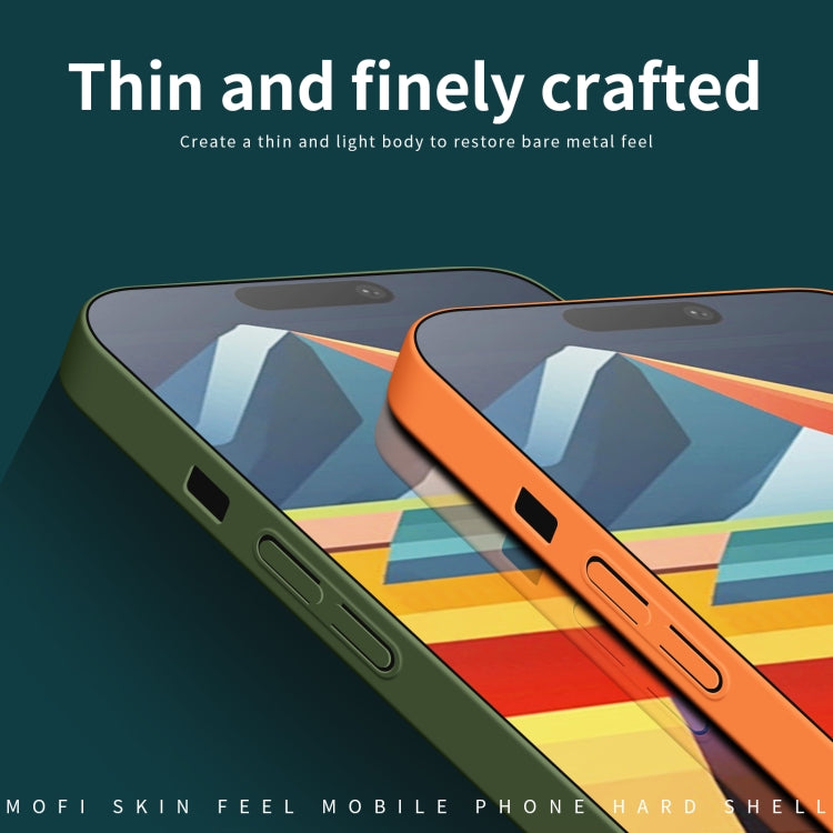 For iPhone 14 Pro MOFI Qin Series Skin Feel All-inclusive PC Phone Case(Black) - iPhone 14 Pro Cases by MOFI | Online Shopping South Africa | PMC TechLife