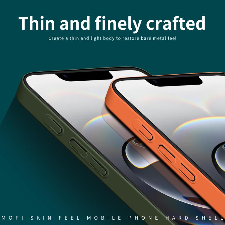 For iPhone 16e MOFI Qin Series Skin Feel All-inclusive PC Phone Case(Green) - free shipping - PMc TechLife - Order now!