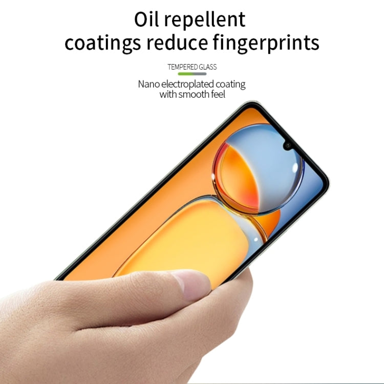 For Xiaomi Redmi 13C 4G / 5G MOFI 9H 3D Explosion-proof Tempered Glass Film(Black) -  by MOFI | Online Shopping South Africa | PMC TechLife | Buy Now Pay Later Mobicred