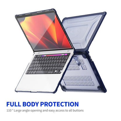 For MacBook Pro 13.3 A2251/A2289/A2338 ENKAY Hat-Prince 3 in 1 Protective Bracket Case Cover Hard Shell with TPU Keyboard Film / PET Screen Protector, Version:US(Pink) - MacBook Pro Cases by ENKAY | Online Shopping South Africa | PMC Jewellery | Buy Now Pay Later Mobicred