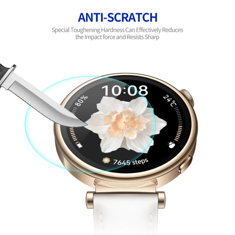 For Huawei Watch GT 4 41mm 10pcs ENKAY Hat-Prince 0.2mm 9H Tempered Glass Screen Protector Watch Film - Screen Protector by ENKAY | Online Shopping South Africa | PMC Jewellery | Buy Now Pay Later Mobicred