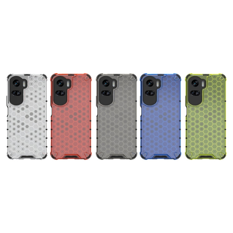 For Honor 90 Lite / X50i Shockproof Honeycomb Phone Case(Green) - Honor Cases by PMC TechLife | Online Shopping South Africa | PMC TechLife