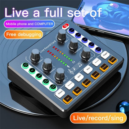 BM800 Live Sound Card with Condenser Microphone Kit(White) - Live Sound Effects Processors by PMC Jewellery | Online Shopping South Africa | PMC Jewellery | Buy Now Pay Later Mobicred