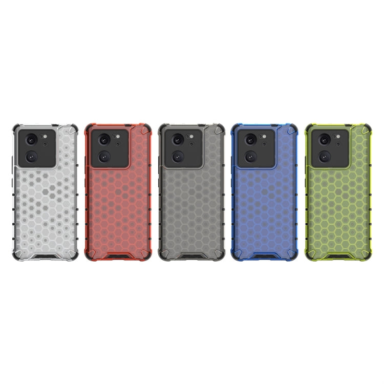 For Xiaomi 13T Pro Shockproof Honeycomb Phone Case(White) - Xiaomi Cases by PMC TechLife | Online Shopping South Africa | PMC TechLife | Buy Now Pay Later Mobicred