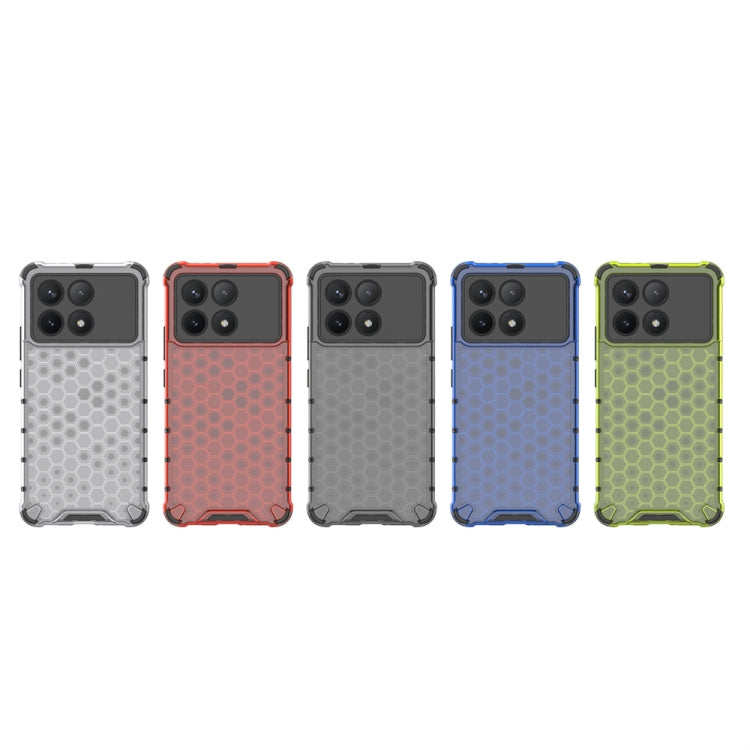 For Redmi K70 Pro Shockproof Honeycomb Phone Case(Green) - K70 Pro Cases by PMC TechLife | Online Shopping South Africa | PMC TechLife | Buy Now Pay Later Mobicred