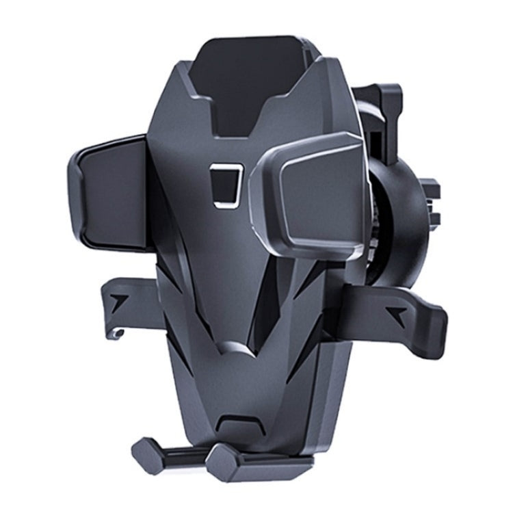 D39+105 With Air Vent Clip Suction Cup Base Telescopic Arm Automatic Clamp Car Phone Holder Bracket - Car Holders by PMC TechLife | Online Shopping South Africa | PMC TechLife | Buy Now Pay Later Mobicred