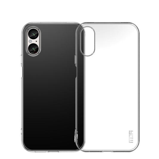 For Sony Xperia 5 V MOFI Ming Series Ultra-thin TPU Phone Case(Transparent) - Sony Cases by MOFI | Online Shopping South Africa | PMC Jewellery