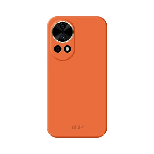 For Huawei nova 12 MOFI Qin Series Skin Feel All-inclusive PC Phone Case(Orange) - Huawei Cases by MOFI | Online Shopping South Africa | PMC Jewellery | Buy Now Pay Later Mobicred