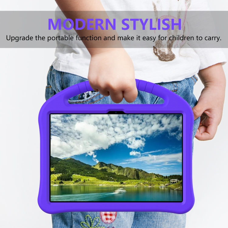 For Teclast M40 Plus 2022 EVA Shockproof Tablet Case with Holder(Purple) - Teclast by PMC TechLife | Online Shopping South Africa | PMC TechLife | Buy Now Pay Later Mobicred