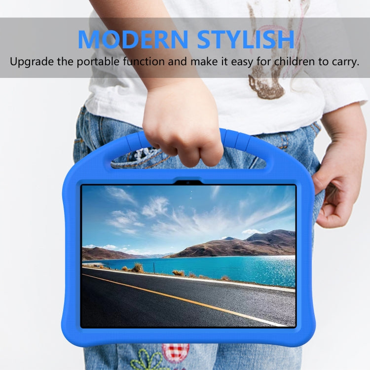For Blackview Tab 8 WiFi 10.1 2023 EVA Shockproof Tablet Case with Holder(Blue) - Others by PMC TechLife | Online Shopping South Africa | PMC TechLife