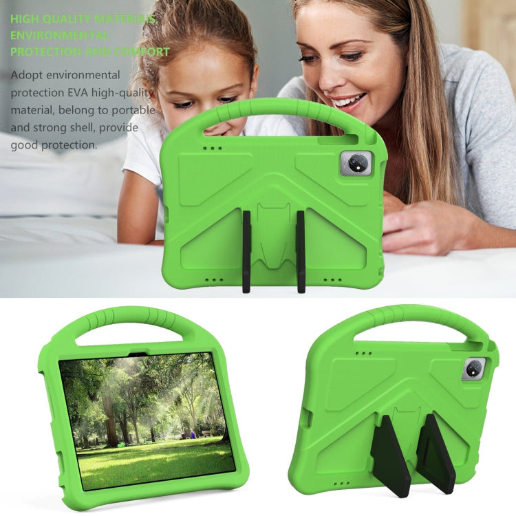 For Blackview Tab 70 WiFi 2023 EVA Shockproof Tablet Case with Holder(Green) - Others by PMC TechLife | Online Shopping South Africa | PMC TechLife