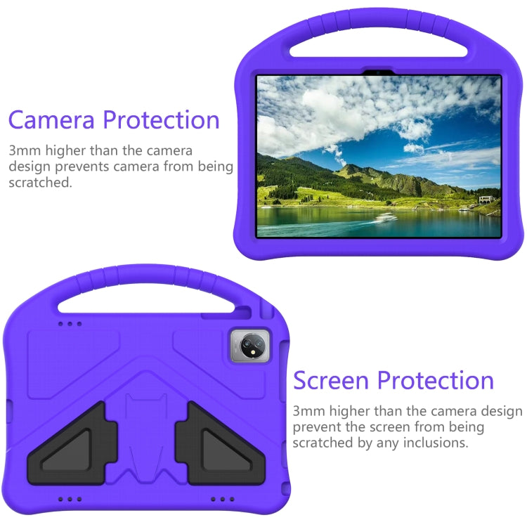 For Blackview Tab 70 WiFi 2023 EVA Shockproof Tablet Case with Holder(Purple) - Others by PMC TechLife | Online Shopping South Africa | PMC TechLife