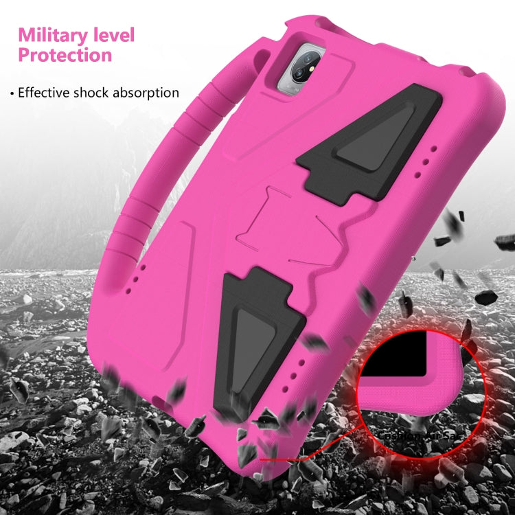 For Blackview Tab 70 WiFi 2023 EVA Shockproof Tablet Case with Holder(Rose Red) - Others by PMC TechLife | Online Shopping South Africa | PMC TechLife