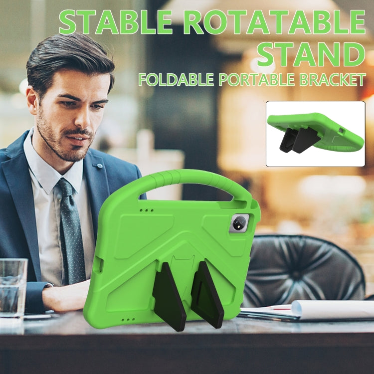 For Blackview Tab 8 2020 EVA Shockproof Tablet Case with Holder(Green) - Others by PMC TechLife | Online Shopping South Africa | PMC TechLife