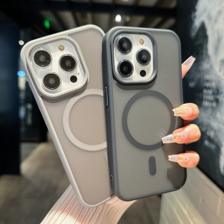 For iPhone 16 Plus Transparent TPU Hybrid PC Magsafe Phone Case(Grey) - free shipping - PMC TechLife - Order now!