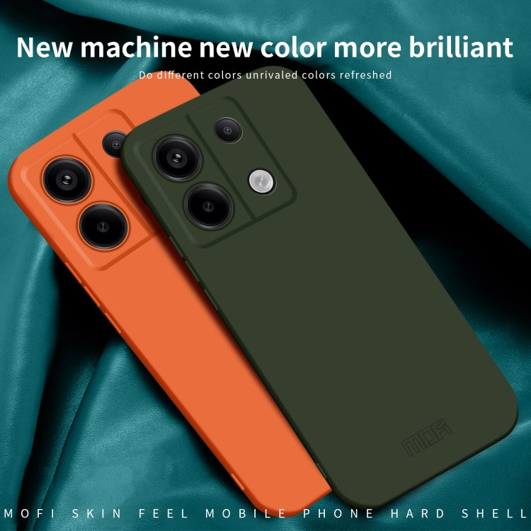 For Xiaomi Redmi Note 13 Pro MOFI Qin Series Skin Feel All-inclusive PC Phone Case(Green) - Note 13 Pro Cases by MOFI | Online Shopping South Africa | PMC Jewellery