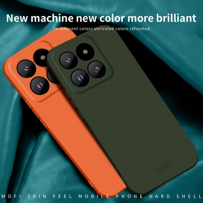 For Xiaomi 14 Pro MOFI Qin Series Skin Feel All-inclusive PC Phone Case(Green) - 14 Pro Cases by MOFI | Online Shopping South Africa | PMC Jewellery