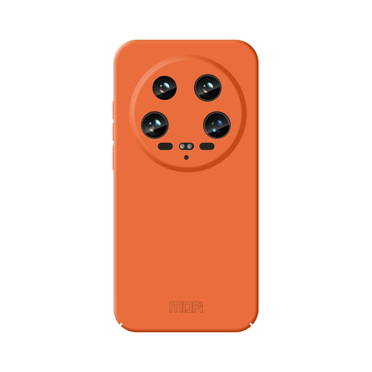 For Xiaomi 14 Ultra MOFI Qin Series Skin Feel All-inclusive PC Phone Case(Orange) - 14 Ultra Cases by MOFI | Online Shopping South Africa | PMC Jewellery