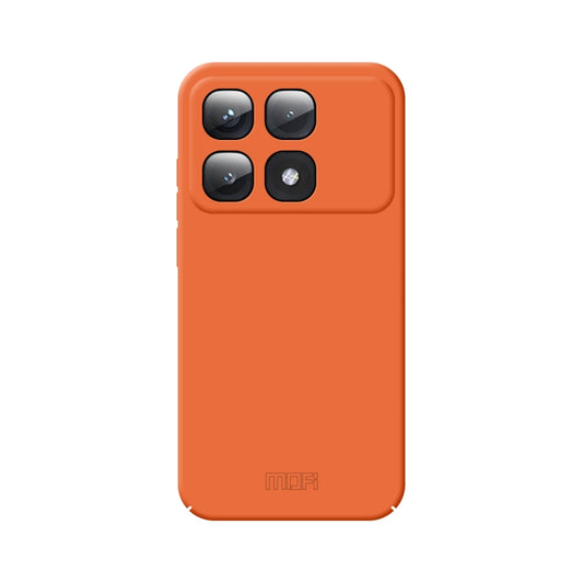 For Xiaomi Redmi K70 Ultra MOFI Qin Series Skin Feel All-inclusive PC Phone Case(Orange) - Xiaomi Cases by MOFI | Online Shopping South Africa | PMC Jewellery | Buy Now Pay Later Mobicred