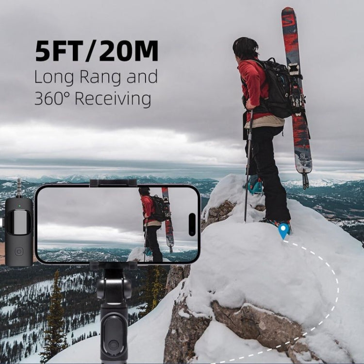 3 in 1 Wireless Lavalier Microphones for iPhone / Android - Microphone by PMC TechLife | Online Shopping South Africa | PMC TechLife