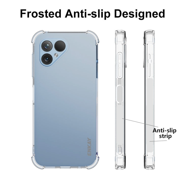 For Fairphone 5 ENKAY Hat-Prince Transparent TPU Shockproof Phone Case - More Brand by ENKAY | Online Shopping South Africa | PMC Jewellery | Buy Now Pay Later Mobicred