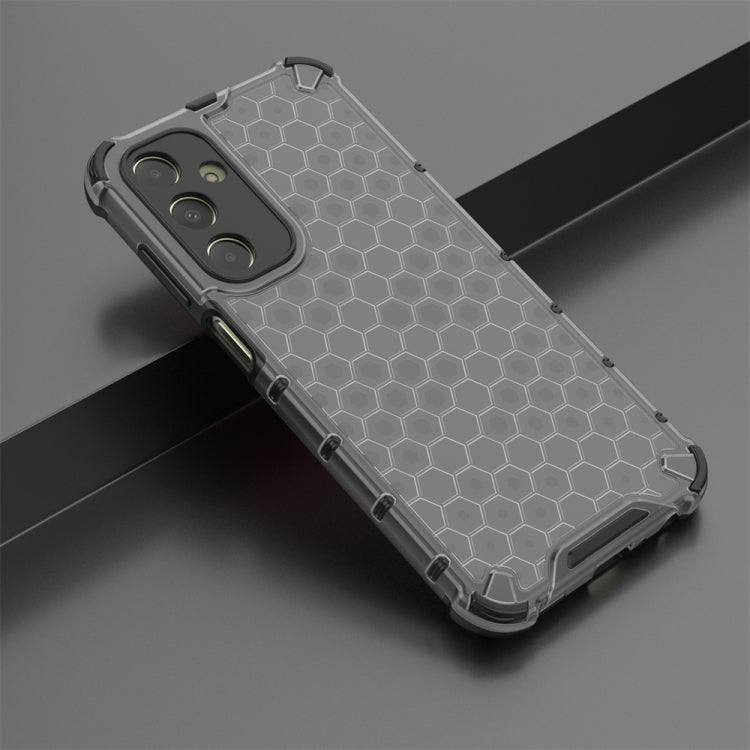 For Samsung Galaxy A25 5G Shockproof Honeycomb Phone Case(Black) - Galaxy Phone Cases by PMC TechLife | Online Shopping South Africa | PMC TechLife | Buy Now Pay Later Mobicred
