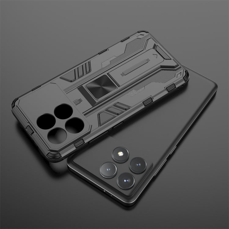 For Redmi K70 Supersonic Armor PC Hybrid TPU Phone Case(Blue) - Xiaomi Cases by PMC TechLife | Online Shopping South Africa | PMC TechLife | Buy Now Pay Later Mobicred