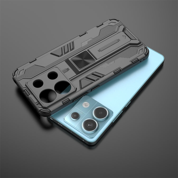 For Xiaomi Poco X6 Supersonic Armor PC Hybrid TPU Phone Case(Black) - free shipping - PMC TechLife - Order now!
