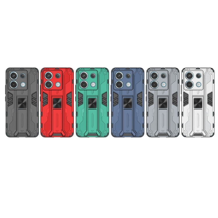 For Xiaomi Poco X6 Supersonic Armor PC Hybrid TPU Phone Case(Black) - free shipping - PMC TechLife - Order now!