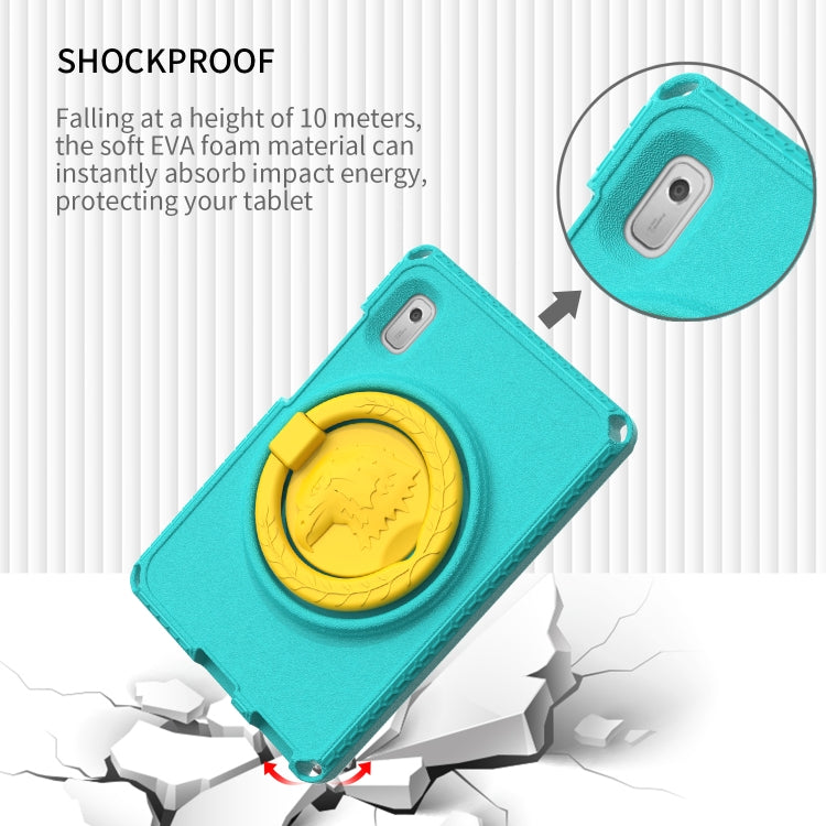 For Lenovo Tab M9 2023 EVA Hybrid PC Shockproof Tablet Case(Glacial Green) - Lenovo by PMC TechLife | Online Shopping South Africa | PMC TechLife | Buy Now Pay Later Mobicred