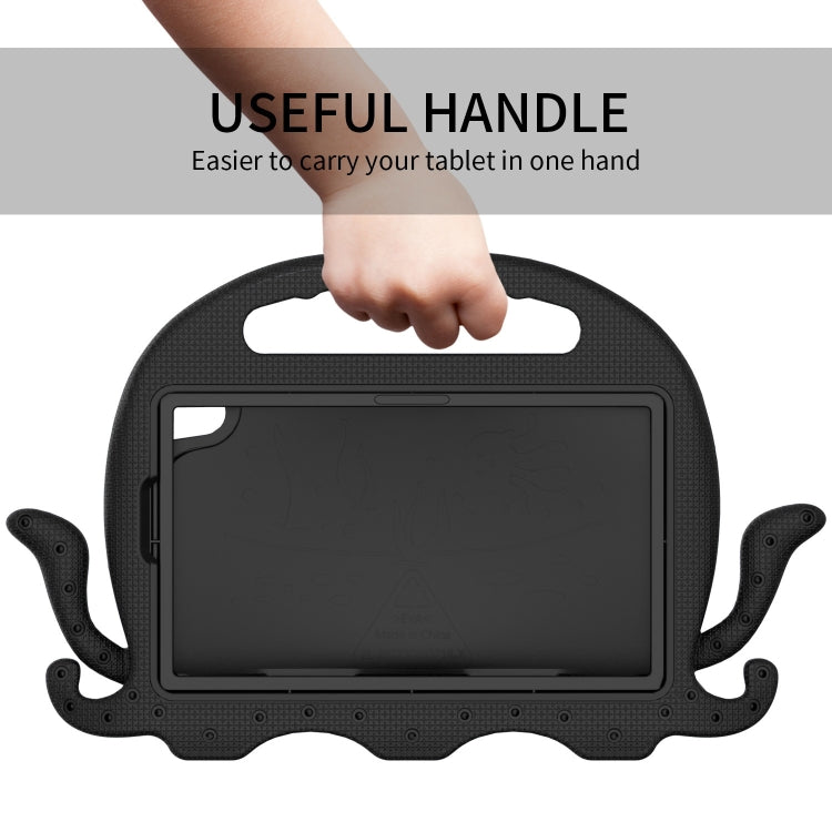 For TCL Tab 8 LE / WiFi 2023 Octopus Style EVA Hybrid PC Shockproof Tablet Case with Strap(Black) - Others by PMC TechLife | Online Shopping South Africa | PMC TechLife | Buy Now Pay Later Mobicred