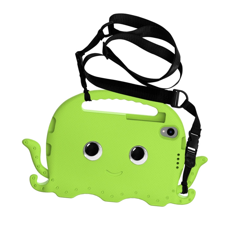 For TCL Tab 8 LE / WiFi 2023 Octopus Style EVA Hybrid PC Shockproof Tablet Case with Strap(Grass Green) - Others by PMC TechLife | Online Shopping South Africa | PMC TechLife | Buy Now Pay Later Mobicred