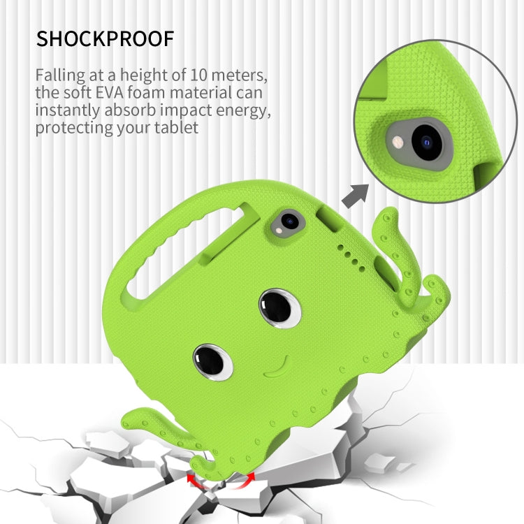 For TCL Tab 8 LE / WiFi 2023 Octopus Style EVA Hybrid PC Shockproof Tablet Case with Strap(Grass Green) - Others by PMC TechLife | Online Shopping South Africa | PMC TechLife | Buy Now Pay Later Mobicred