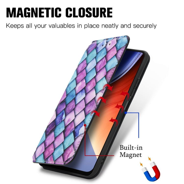 For Blackview  A96 CaseNeo Colorful Magnetic Leather Phone Case(Rhombus Mandala) - More Brand by PMC Jewellery | Online Shopping South Africa | PMC Jewellery