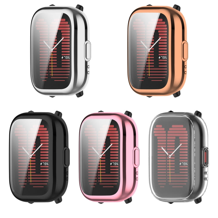 For Amazfit Active A2211 TPU All-Inclusive Watch Protective Case(Pink) - Watch Cases by PMC Jewellery | Online Shopping South Africa | PMC Jewellery