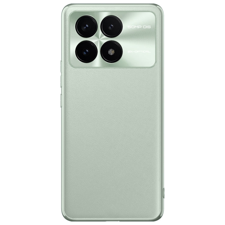 For Xiaomi Redmi K70 Pro Plain-leather All-inclusive Shockproof Phone Case(Purple) - K70 Pro Cases by PMC TechLife | Online Shopping South Africa | PMC TechLife | Buy Now Pay Later Mobicred