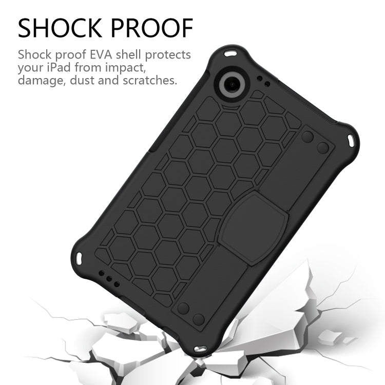 For Alcatel Joy Tab2 2020 / 3T 8.0 Honeycomb EVA Hybrid PC Tablet Case with Strap(Black+Black) - Others by PMC TechLife | Online Shopping South Africa | PMC TechLife | Buy Now Pay Later Mobicred